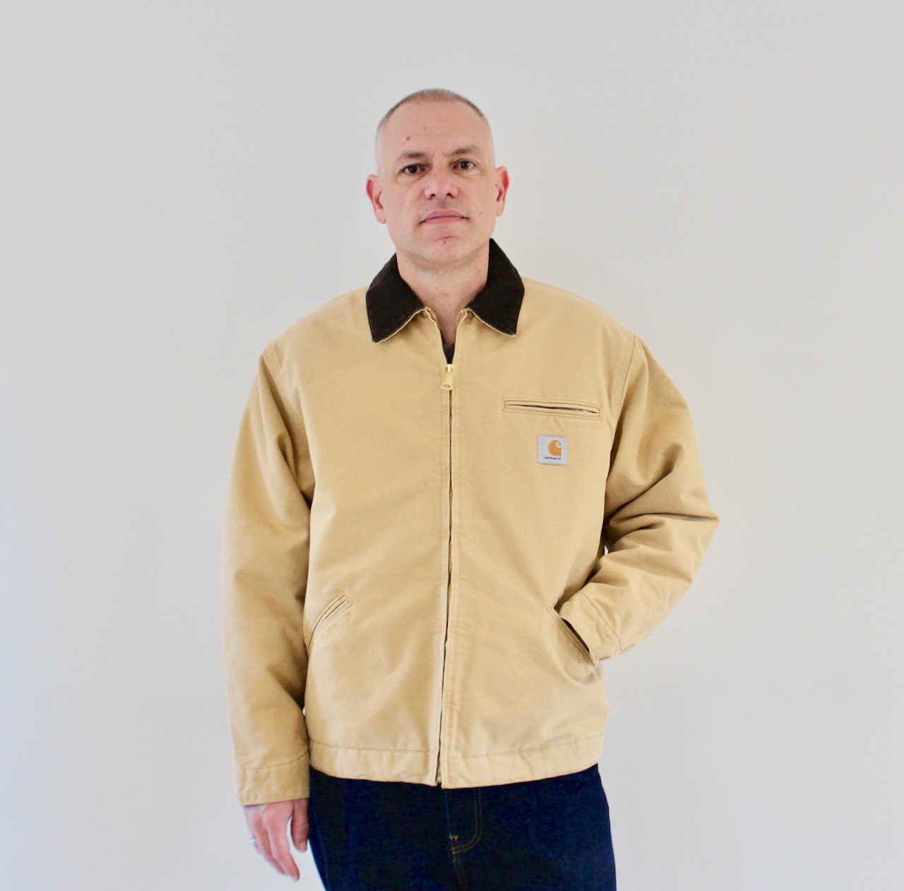 Carhartt Wip OG Detroit Jacket WIP Dusty H Tobacco Stone