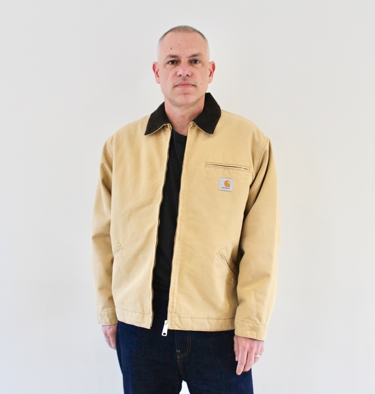 Carhartt Wip OG Detroit Jacket WIP Dusty H Tobacco Stone