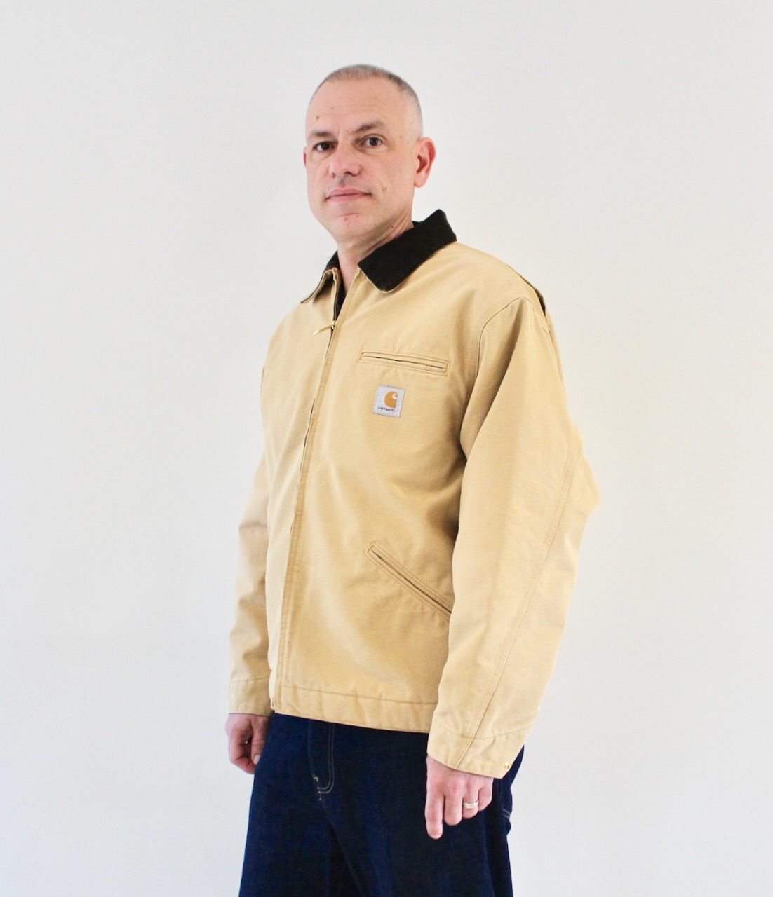 Carhartt Wip OG Detroit Jacket WIP Dusty H Tobacco Stone