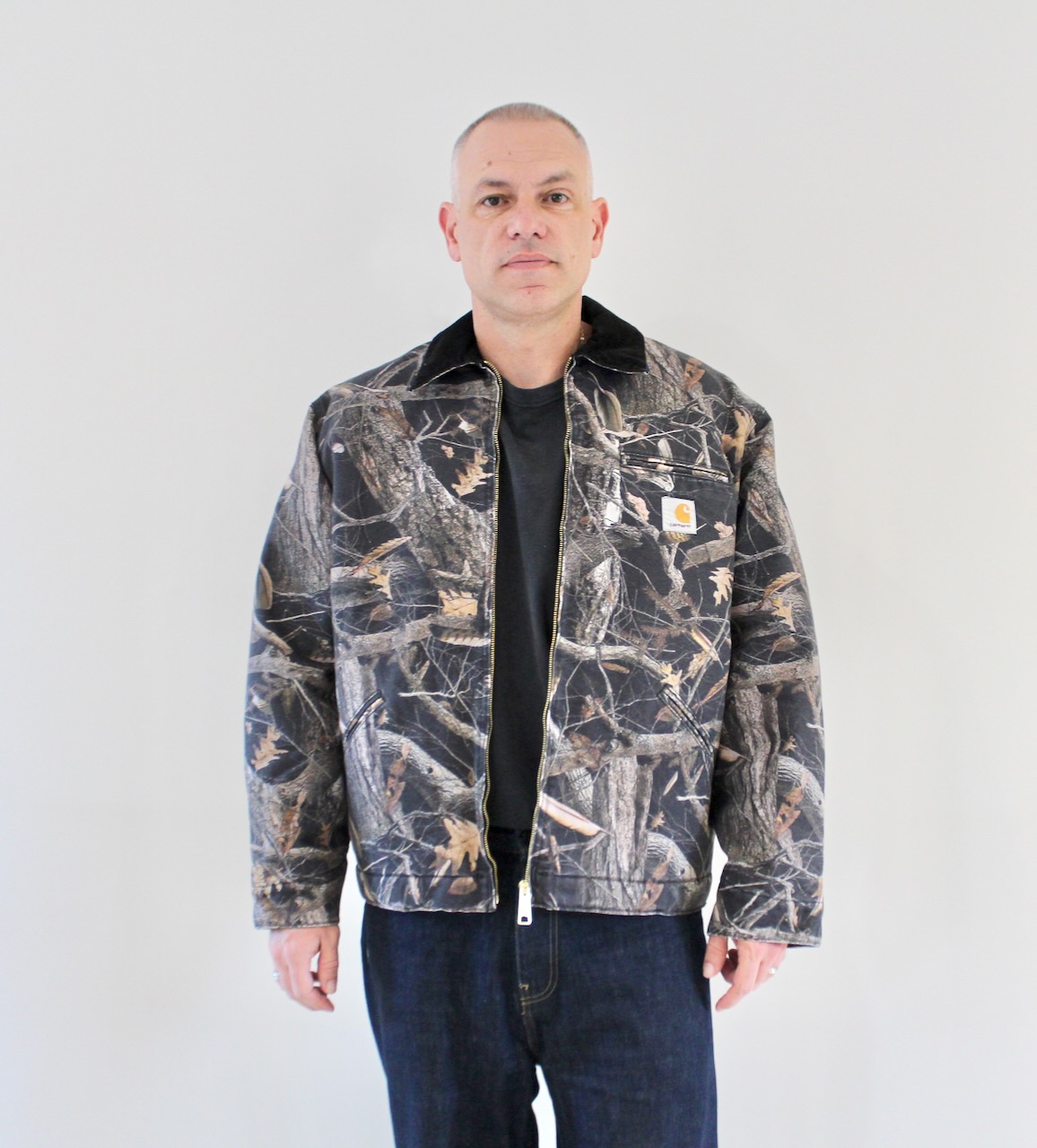 Carhartt Wip OG Detroit Jacket Camo Feather Tree