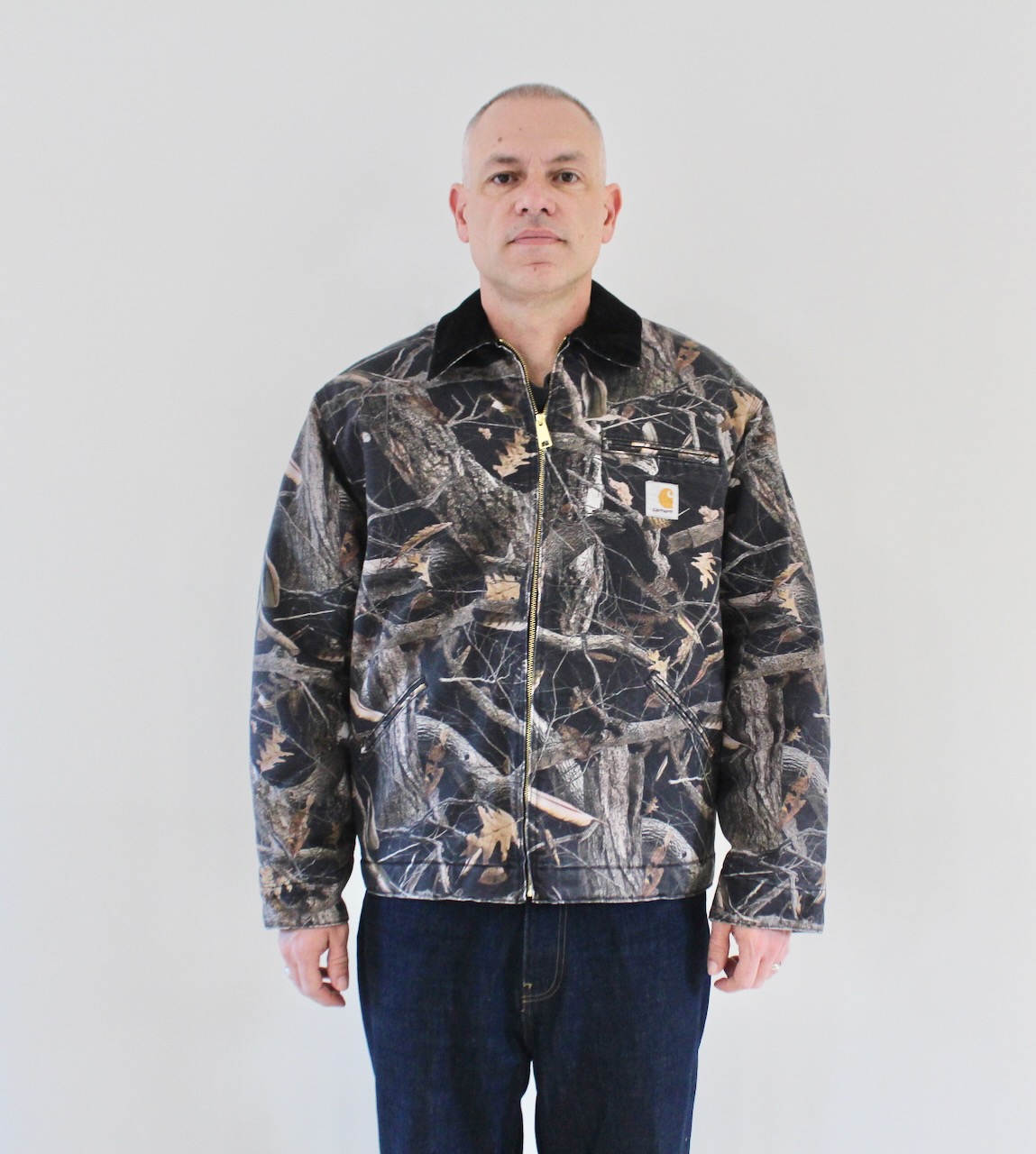 Carhartt Wip OG Detroit Jacket Camo Feather Tree