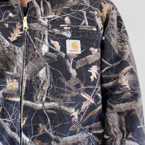 Carhartt Wip OG Detroit Jacket Camo Feather Tree