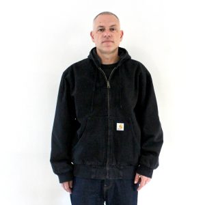 Carhartt Wip OG Active Jacket Black Stone Washed
