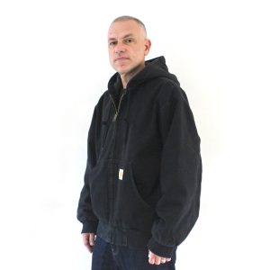 Carhartt Wip OG Active Jacket Black Stone Washed
