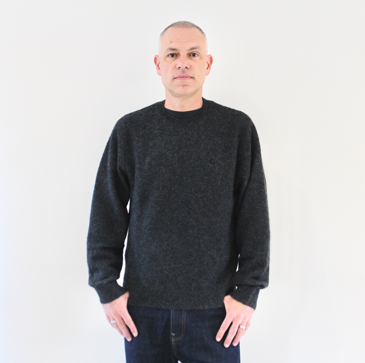 Carhartt Wip Curtis Sweater Tangled Black