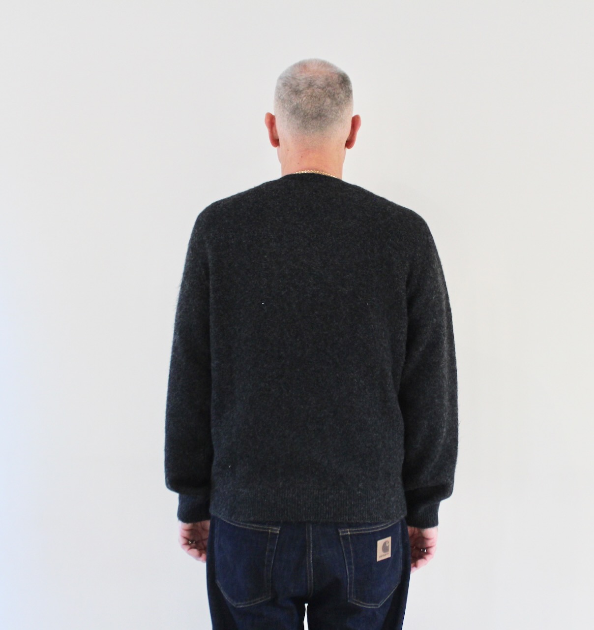 Carhartt Wip Curtis Sweater Tangled Black
