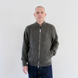 Carhartt Wip Curtis Sweater Jacket Tangled Shungite