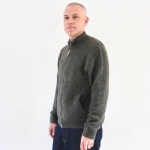 Carhartt Wip Curtis Sweater Jacket Tangled Shungite