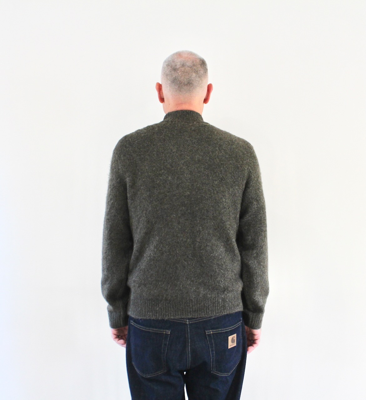 Carhartt Wip Curtis Sweater Jacket Tangled Shungite