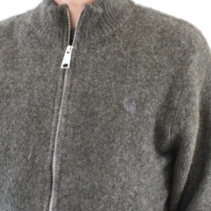 Carhartt Wip Curtis Sweater Jacket Tangled Shungite