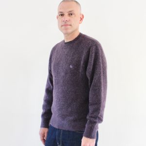 Carhartt Wip Curtis Sweater Tangled Shady Purple