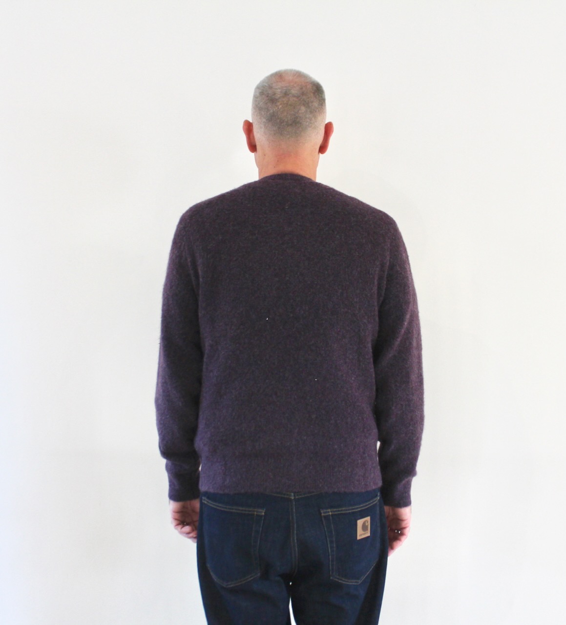 Carhartt Wip Curtis Sweater Tangled Shady Purple