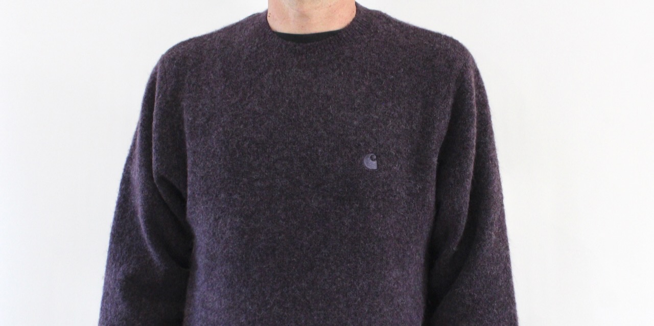 Carhartt Wip Curtis Sweater Tangled Shady Purple