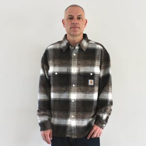 Carhartt Wip Esterson Shirt L/S Esterson Check Tobacco