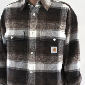 Carhartt Wip Esterson Shirt L/S Esterson Check Tobacco