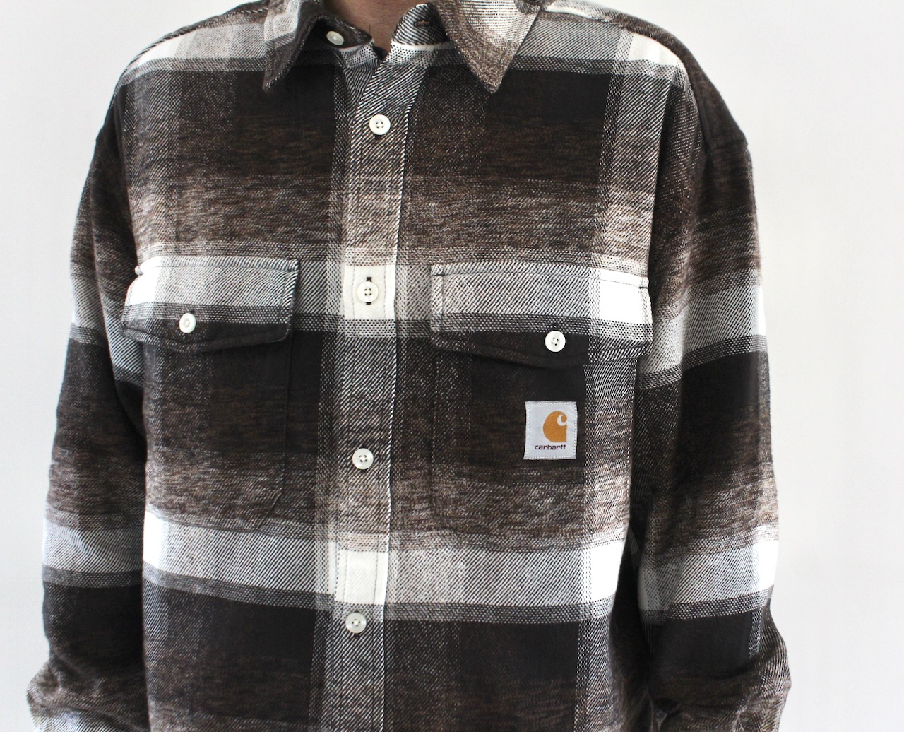 Carhartt Wip Esterson Shirt L/S Esterson Check Tobacco