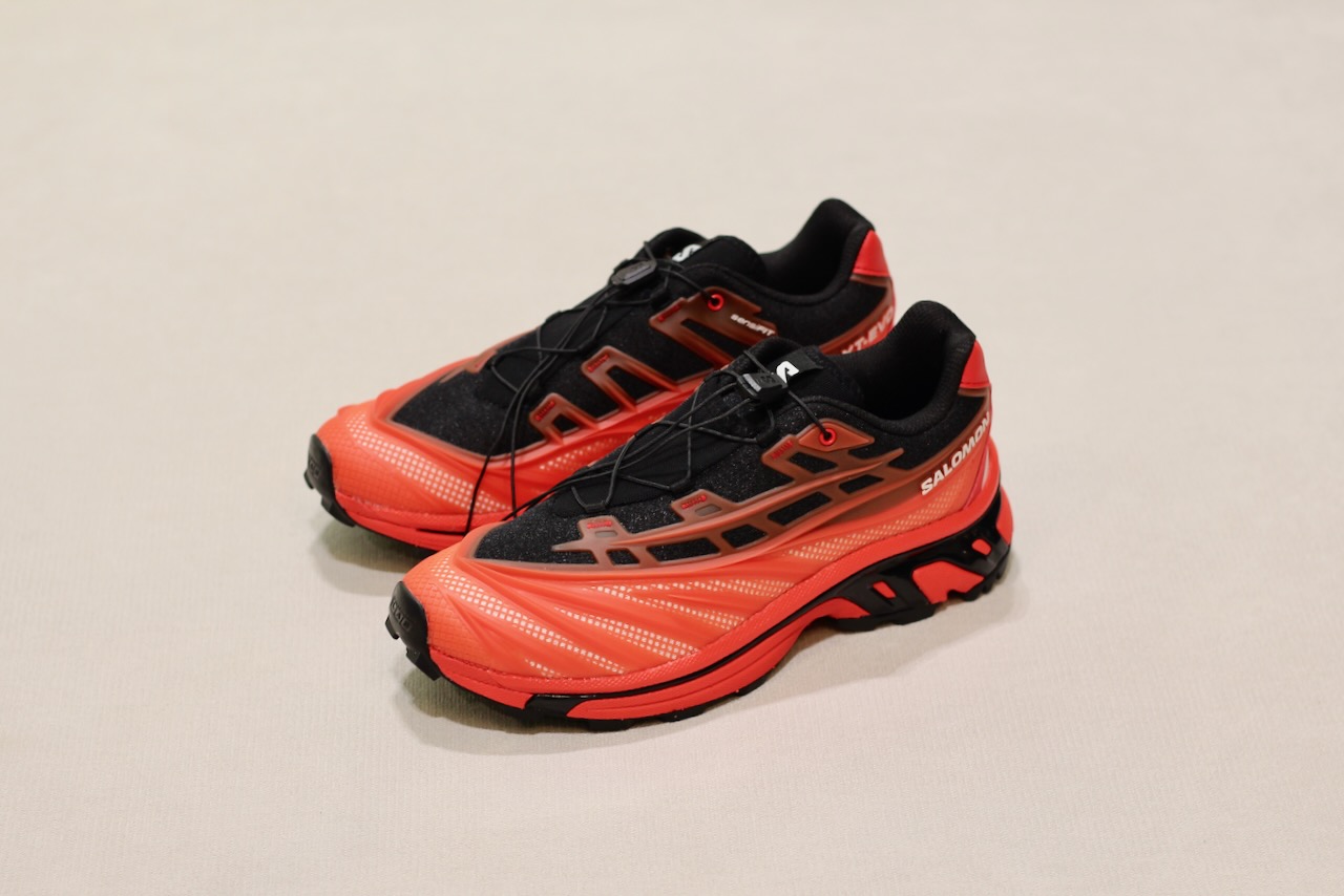 Salomon XT-EVO Black Fiery Red White