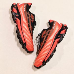Salomon XT-EVO Black Fiery Red White