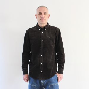 Carhartt Wip Madison Cord Shirt LS Tobacco