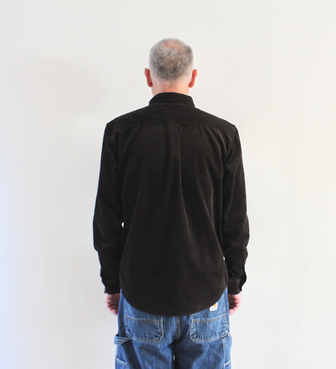 Carhartt Wip Madison Cord Shirt LS Tobacco