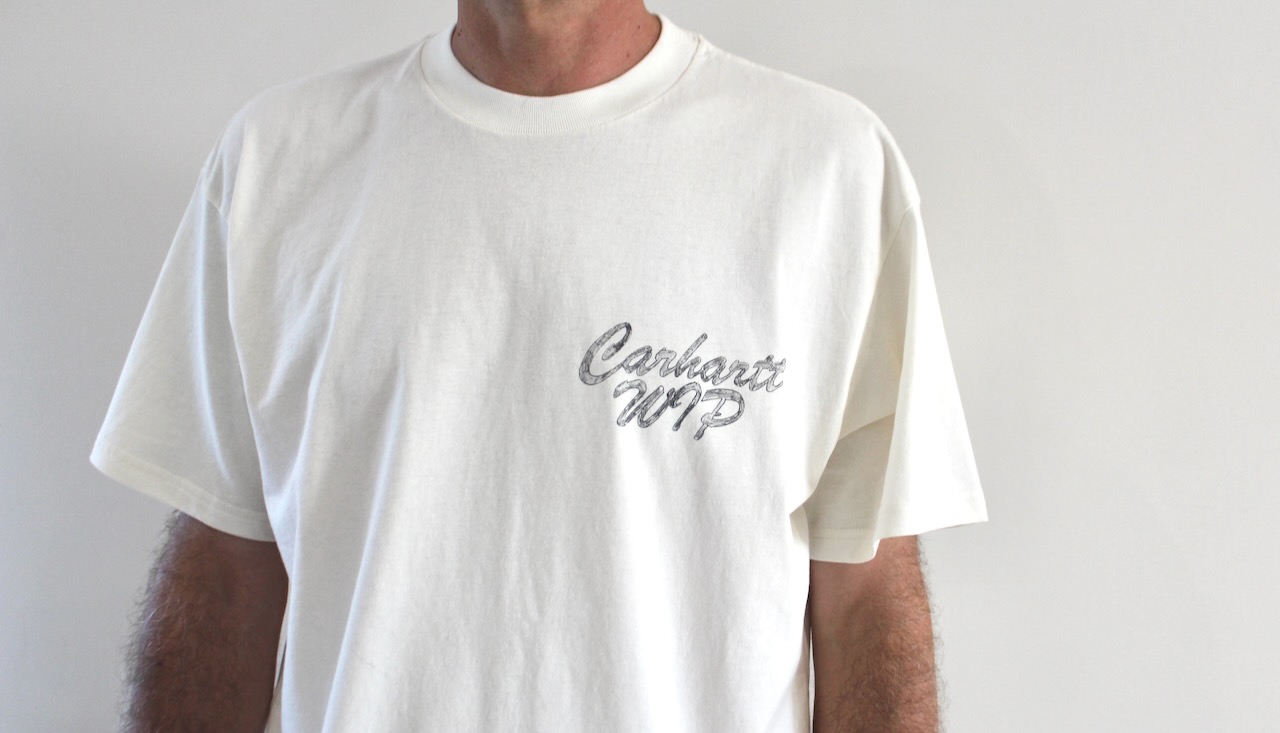 Carhartt Wip Hatching Script T-shirt Wax