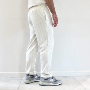 Lacoste Track Pant Monogramme Farine