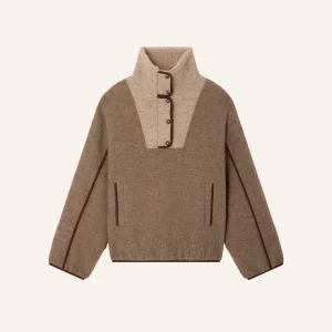 Sessun Nostelle Pea Jacket Sweat Silroc
