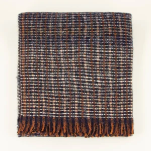 Sessun Niu Pio Woven Scarf Blue Denim