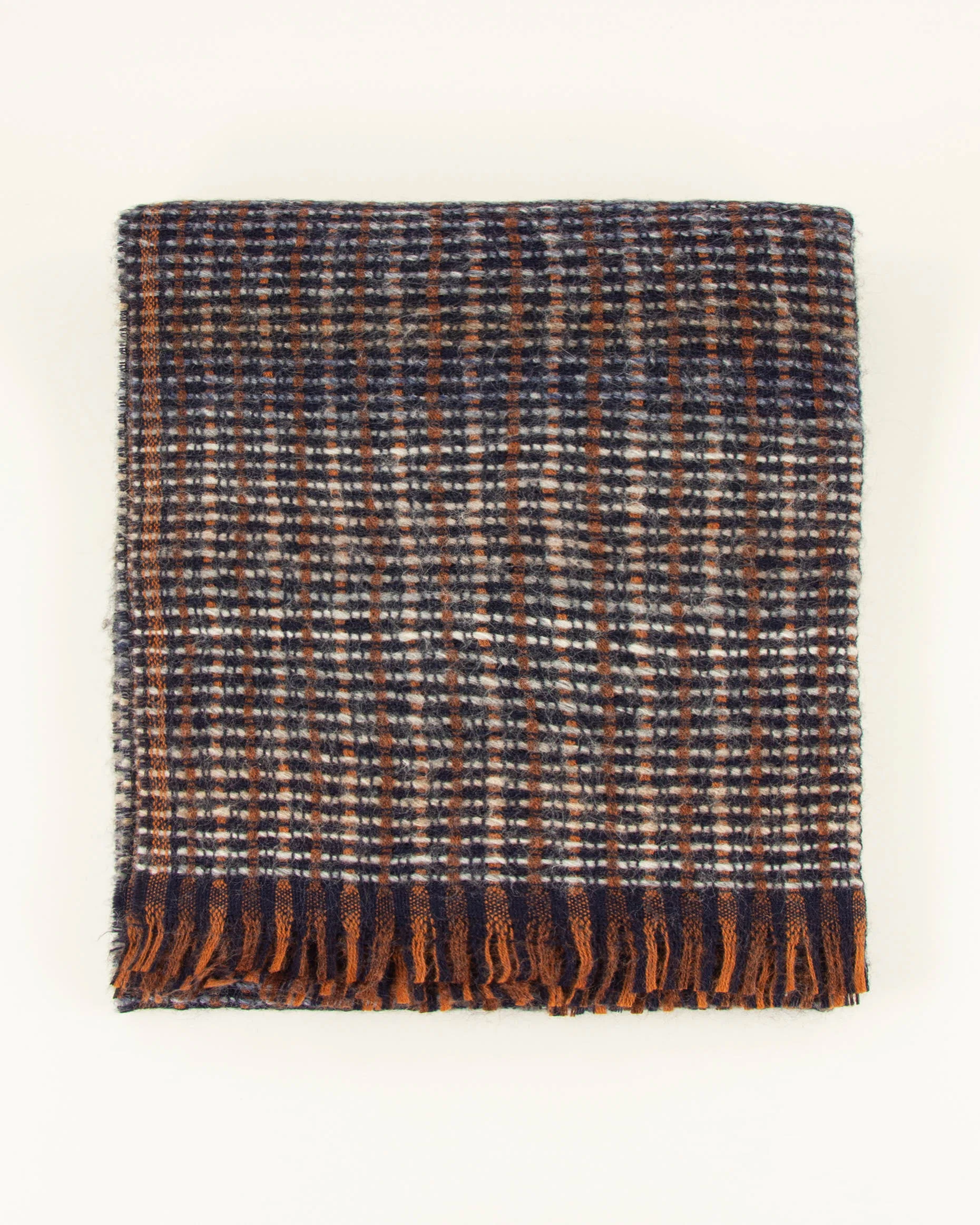 Sessun Niu Pio Woven Scarf Blue Denim