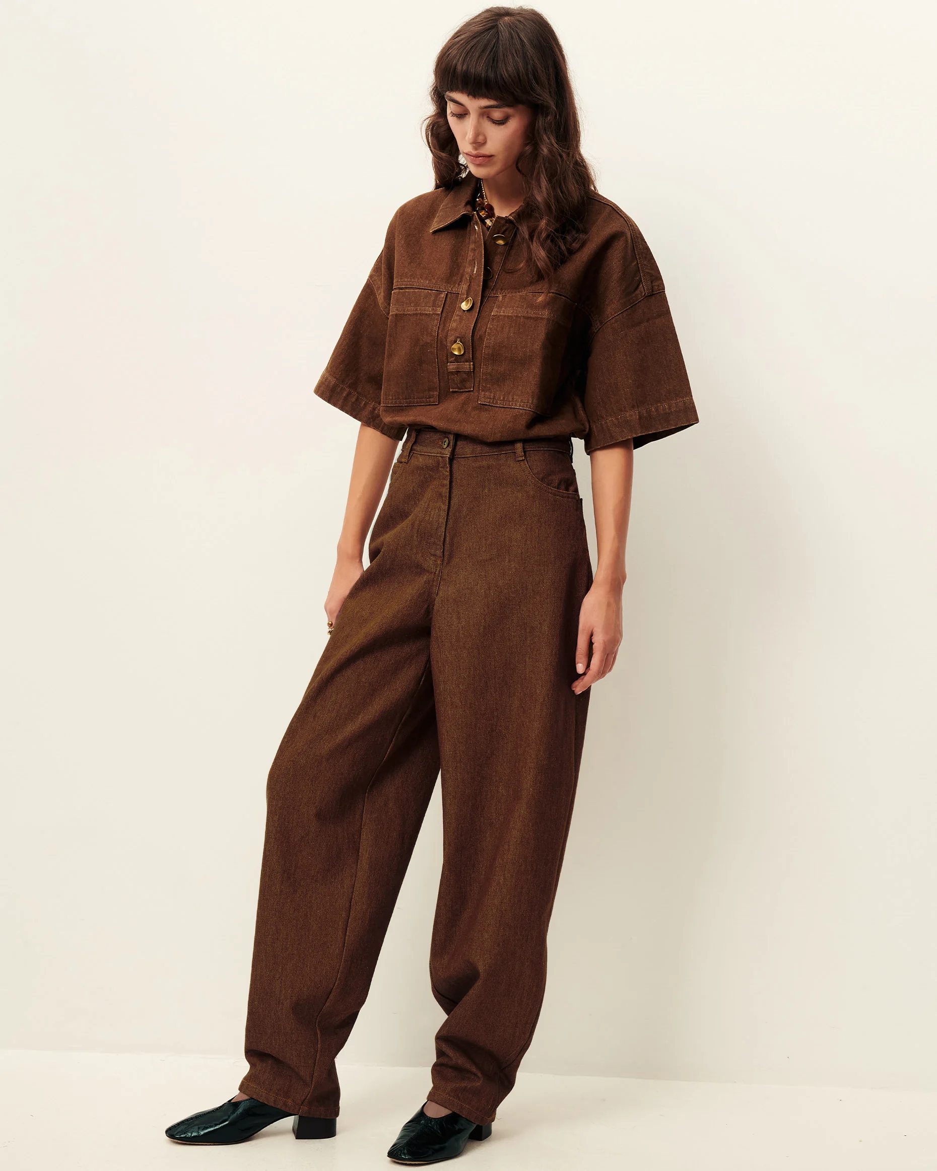 Sessun Kart Pantalon Barel Baobab