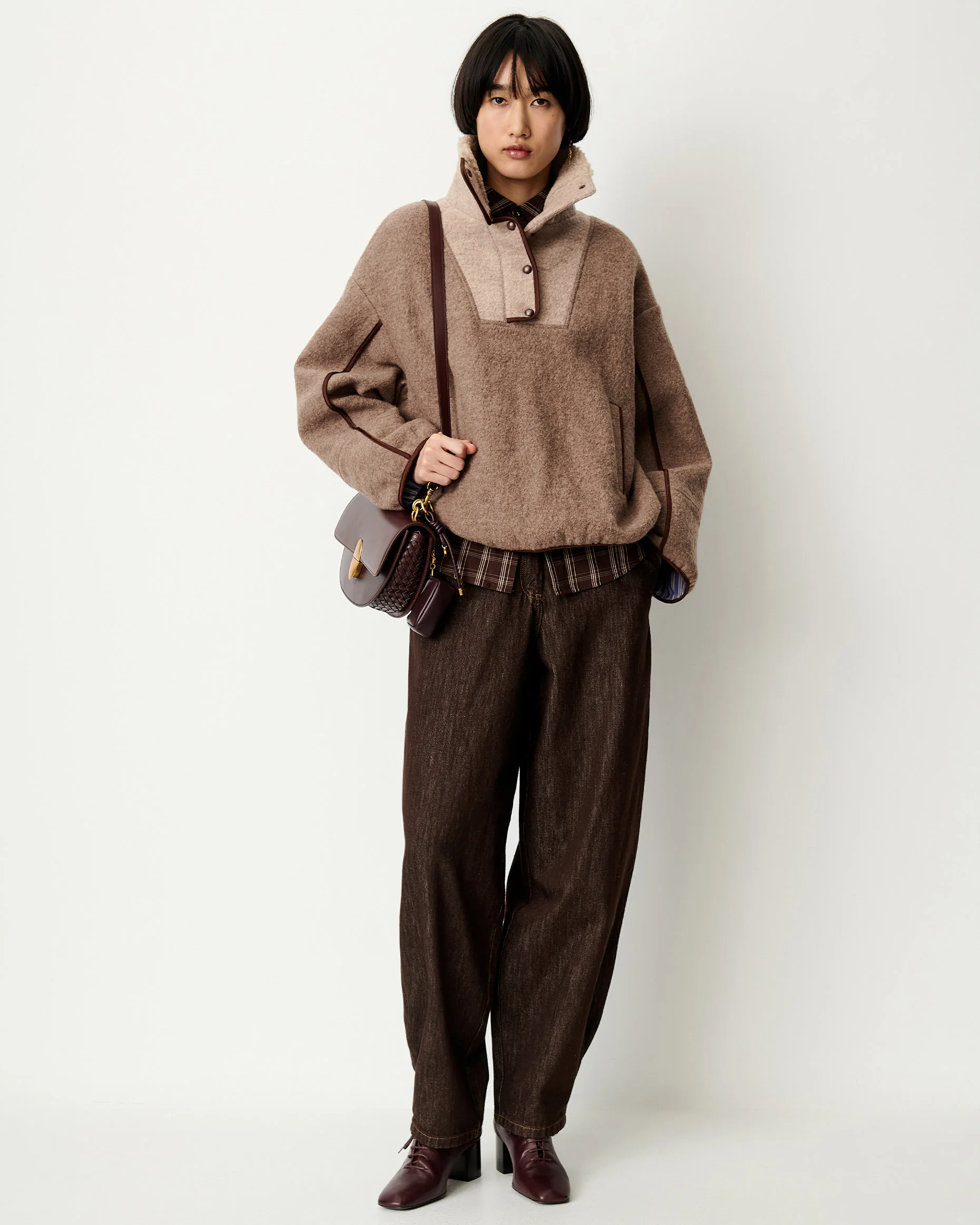Sessun Nostelle Pea Jacket Sweat Silroc