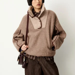 Sessun Nostelle Pea Jacket Sweat Silroc