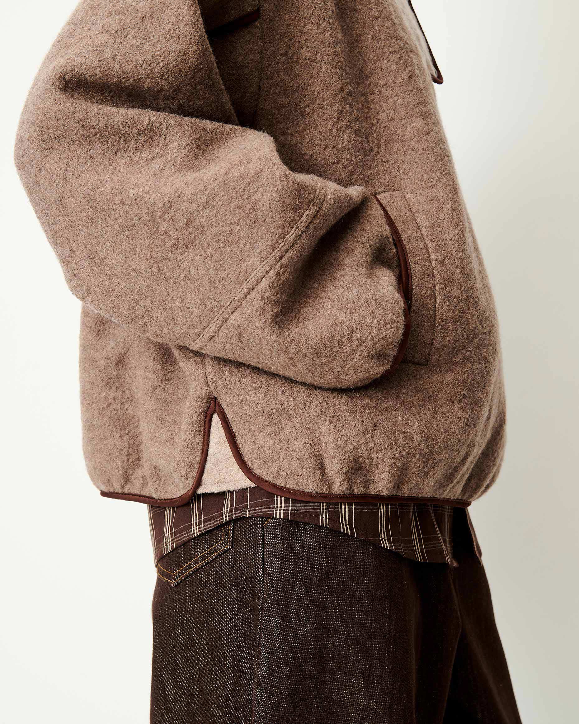 Sessun Nostelle Pea Jacket Sweat Silroc
