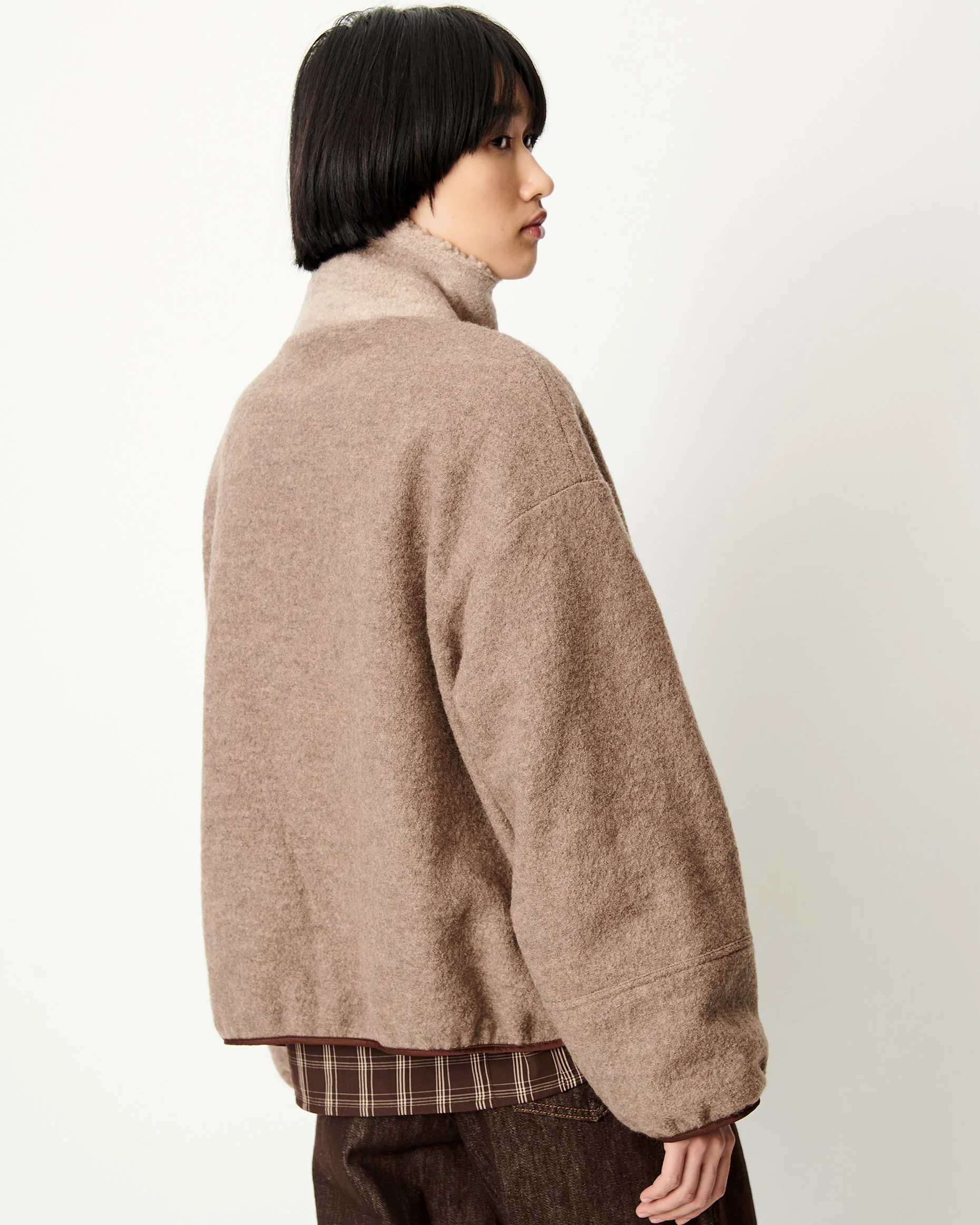 Sessun Nostelle Pea Jacket Sweat Silroc