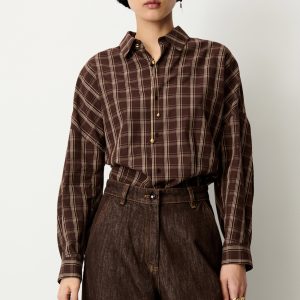 Sessun Booklyn Darted Shirt Mokalatte