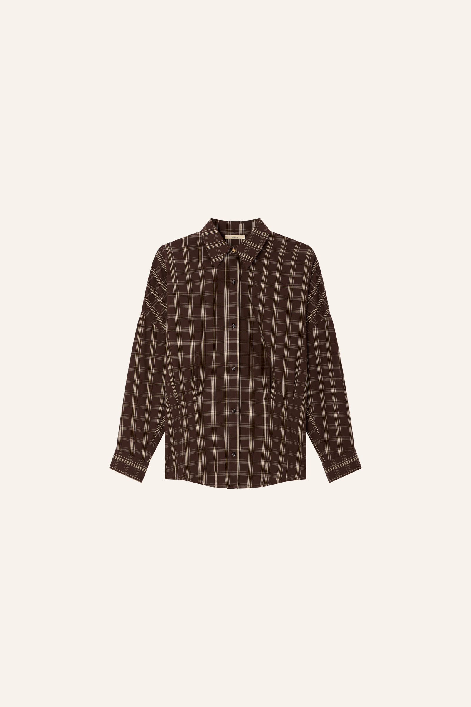 Sessun Booklyn Darted Shirt Mokalatte