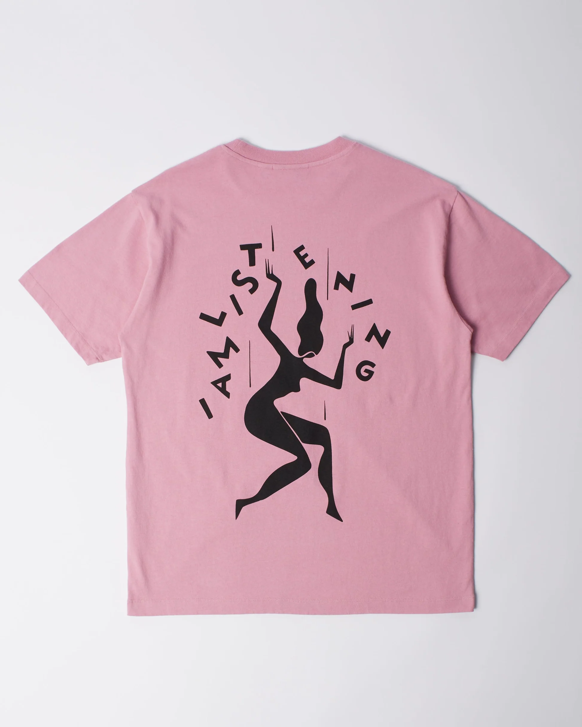 By Parra Not Listening T-shirt Pink