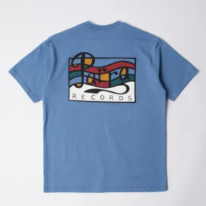 By Parra Parra Records T-shirt Blue