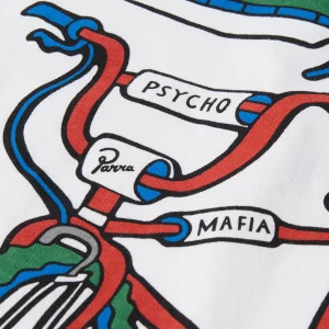 By Parra Bike Hammer Long Sleeve T-shirt White