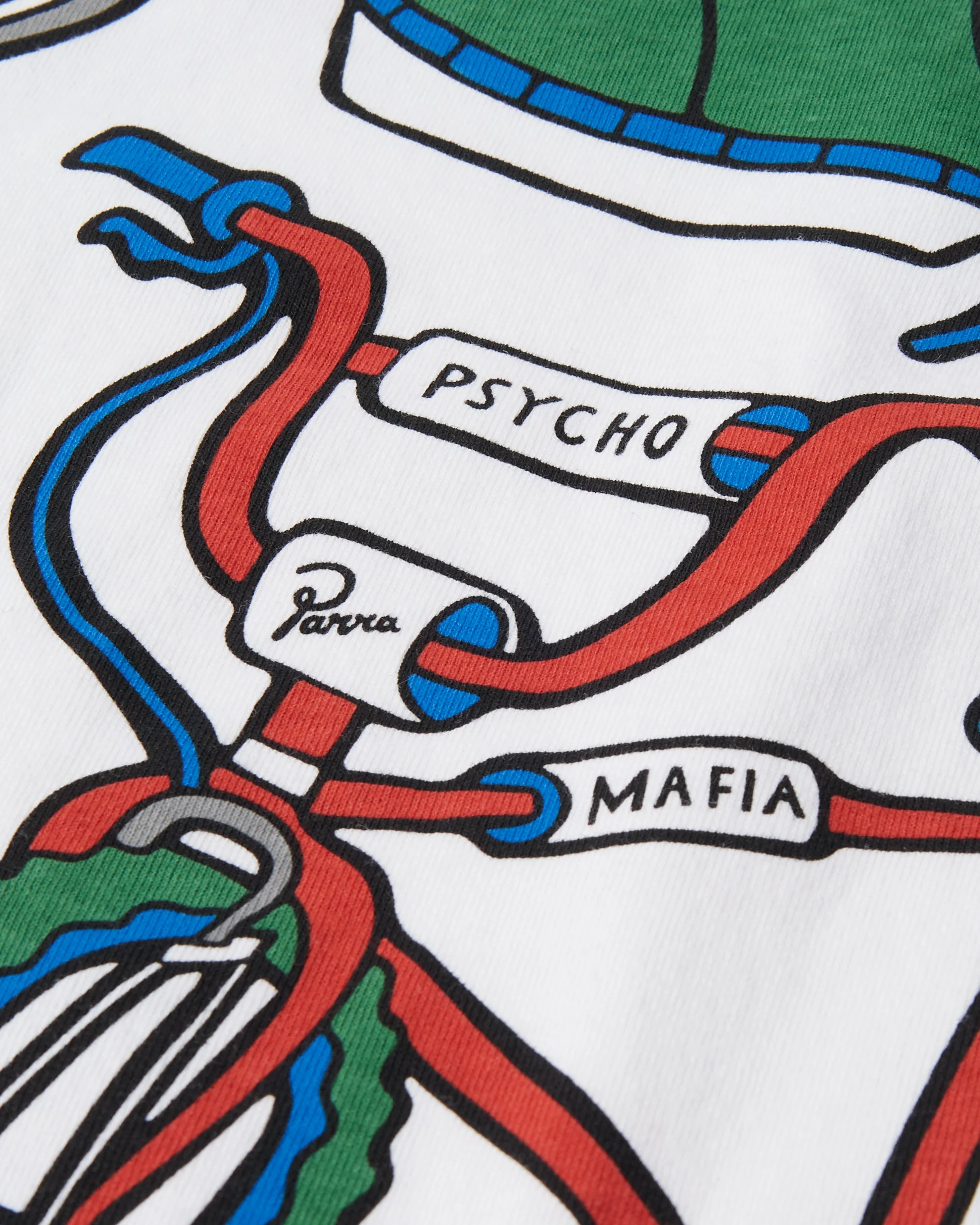 By Parra Bike Hammer Long Sleeve T-shirt White