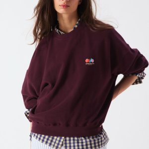 AMV Atubay Sweat Lie de Vin