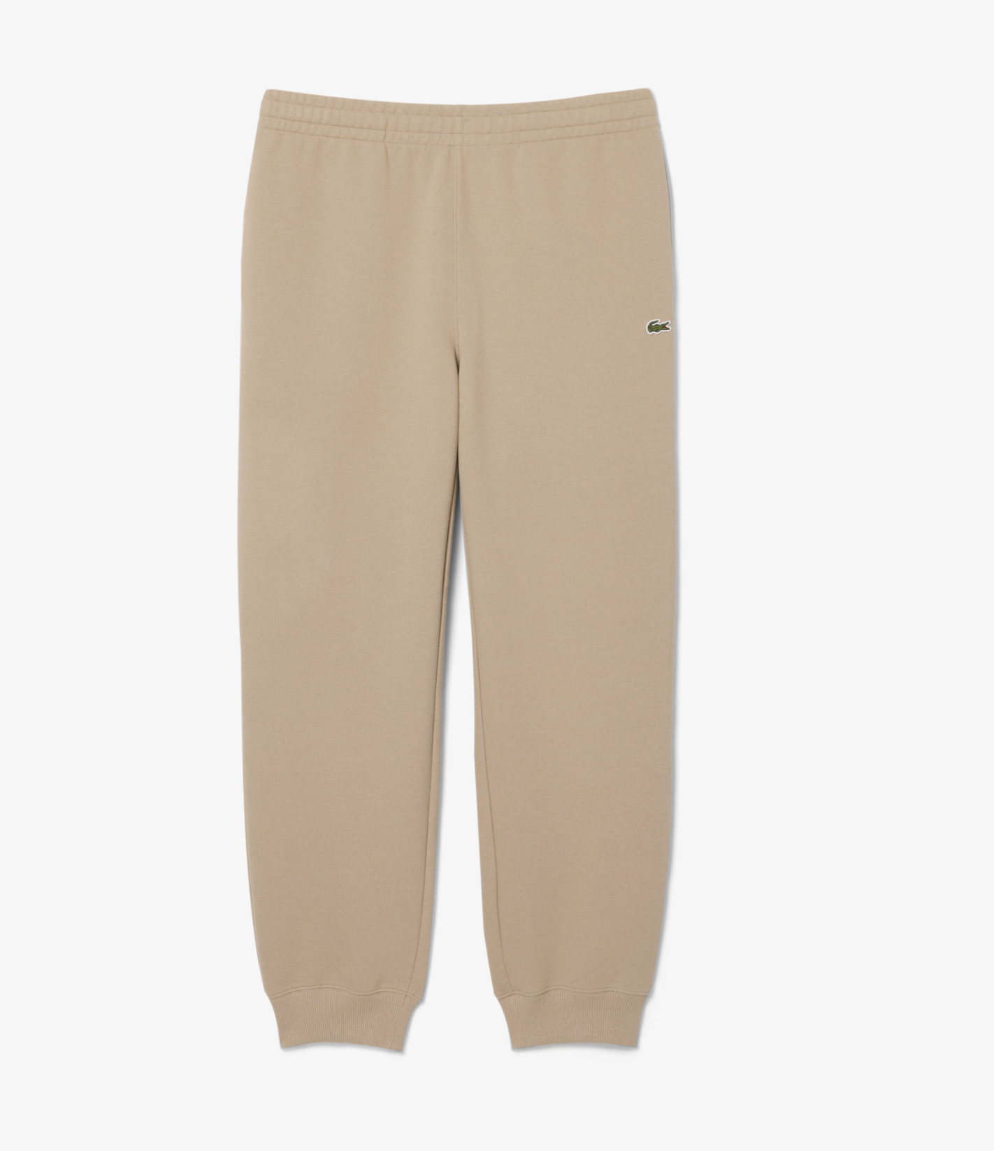Lacoste Track Pant Piqué de Coton Beige