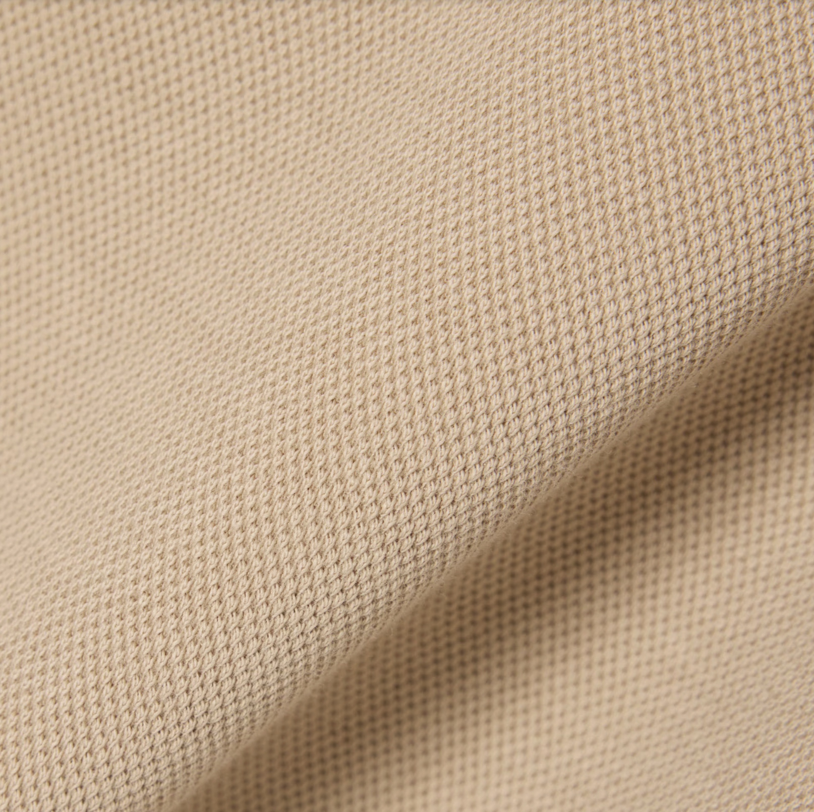 Lacoste Track Jacket en Piqué de Coton Beige