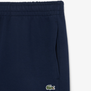 Lacoste Track Pant Piqué de Coton Bleu Marine
