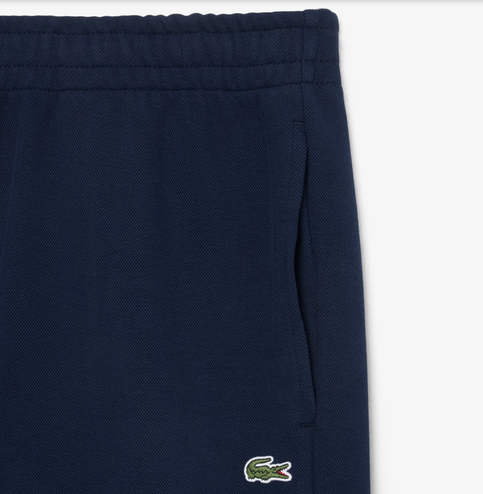Lacoste Track Pant Piqué de Coton Bleu Marine