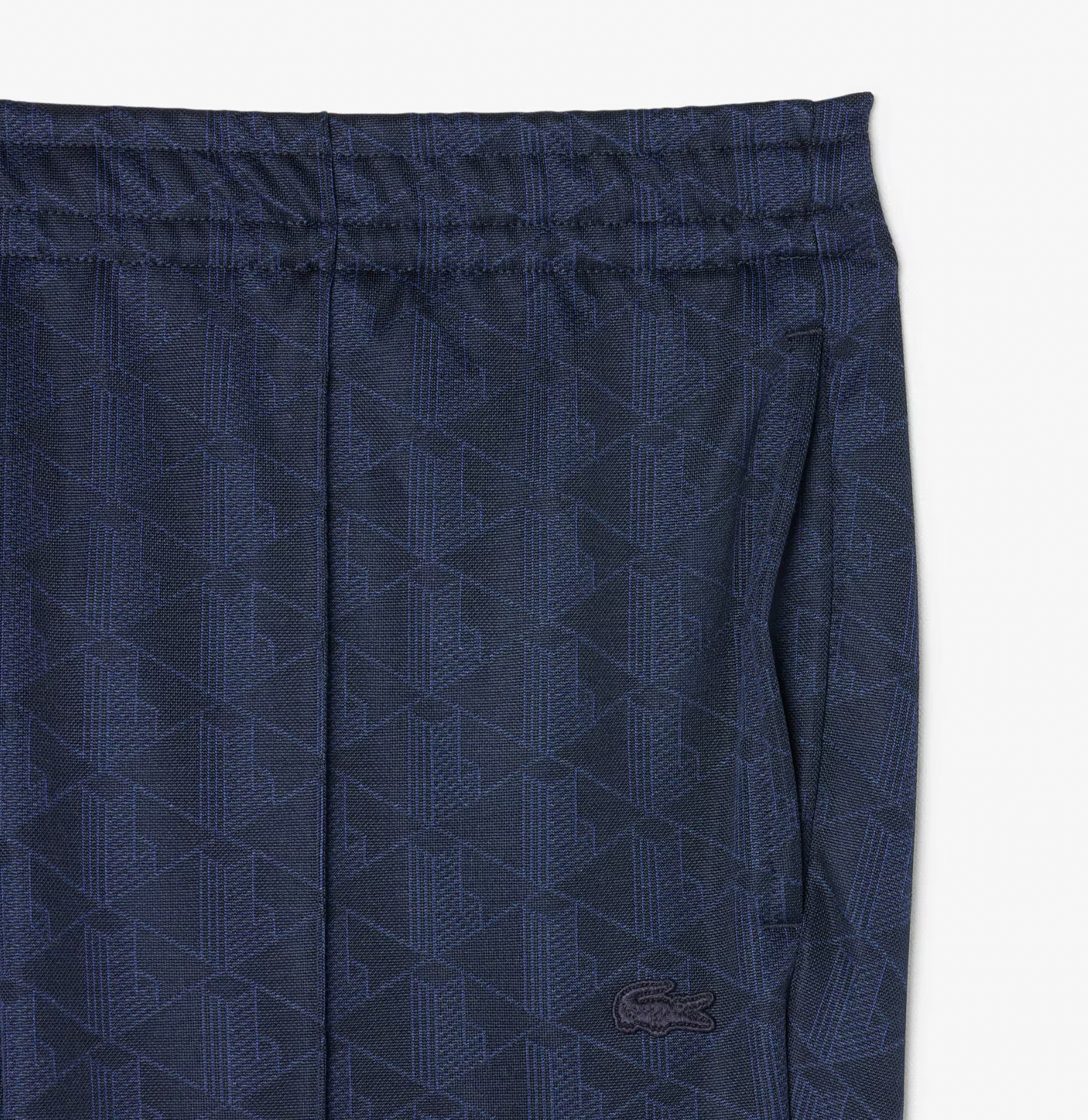 Lacoste Track Pant Monogramme Bleu