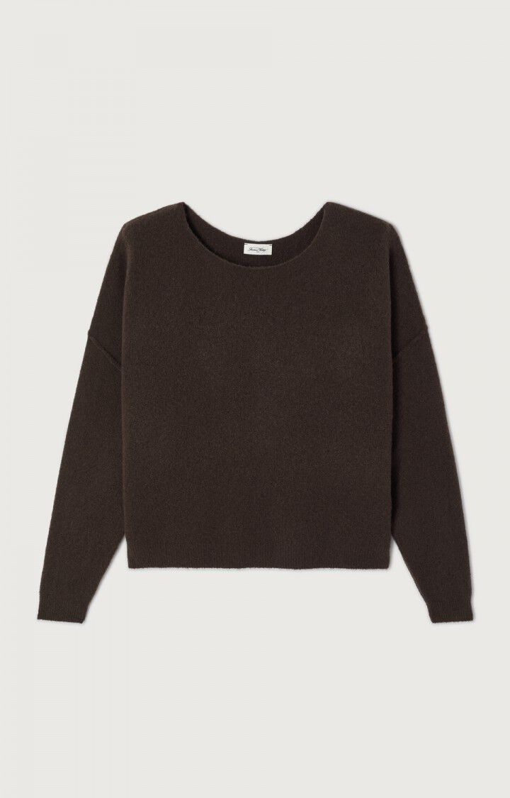 AMV Damsville Pull Brune Chiné