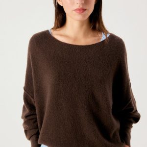 AMV Damsville Pull Brune Chiné