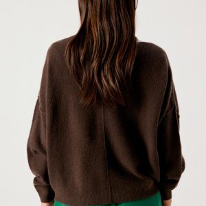 AMV Damsville Pull Brune Chiné