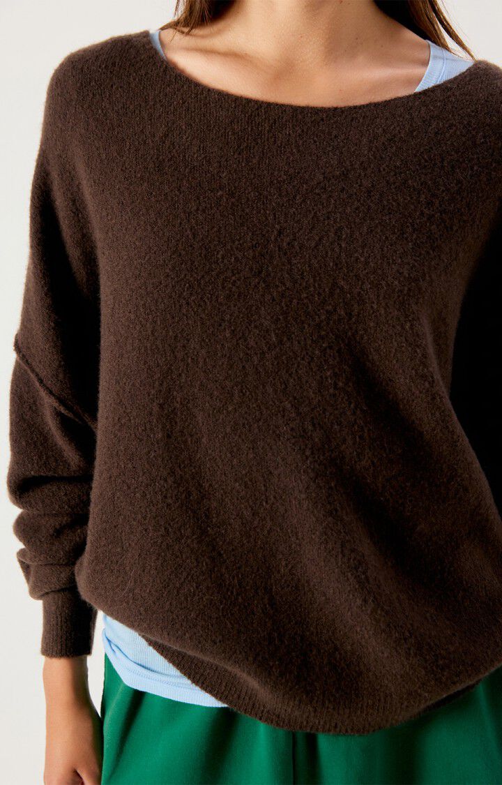 AMV Damsville Pull Brune Chiné